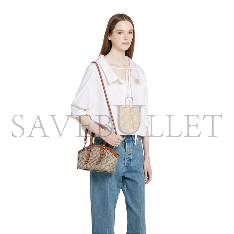 G*u*i gg emblem small top handle bag ‎839005 (31*17*12cm)